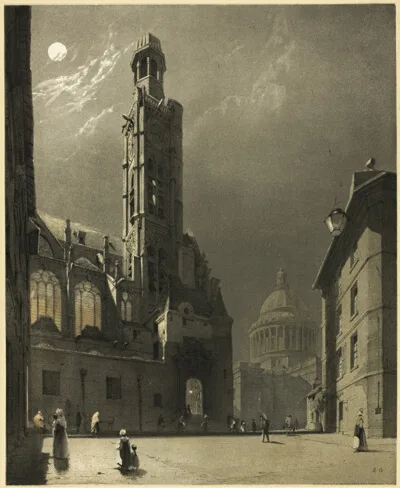 Thomas Shotter Boys, St. Etienne du Mont and the Pantheon, Paris
