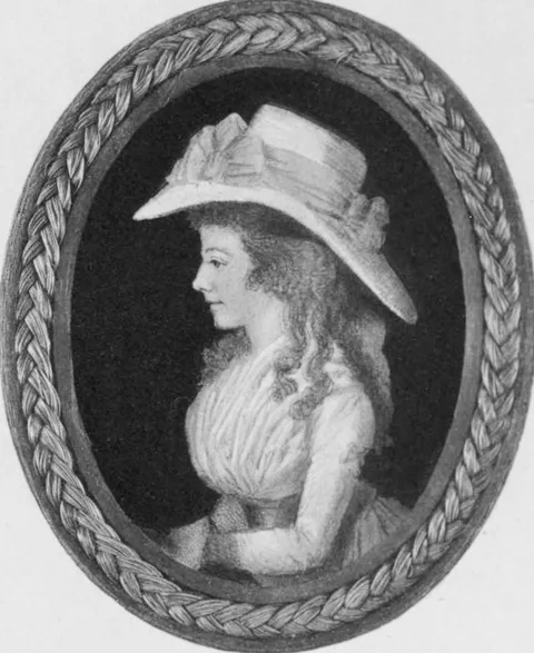 Adam Buck, Porträt der Maria Edgeworth (1768-1849)