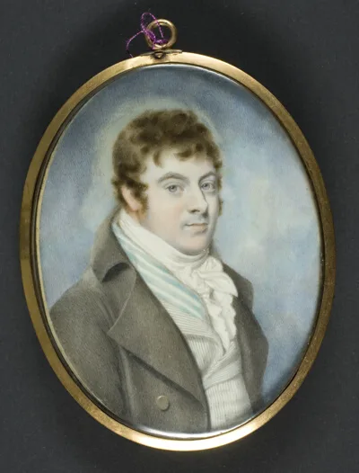 Adam Buck, Portrait of a Gentleman in Light Brown Coat