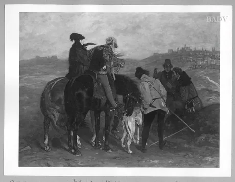 Wilhelm Räuber, Scene from Don Quichotte