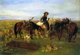 Richard Lorenz, Burial on the Plains