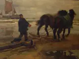 Jan Willem Sluiter, Working Horses on the Beach
