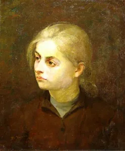 Dimitrie Serafim, Portrait of a girl