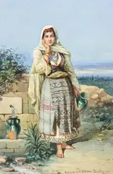 Carol Szathmari, At the spring