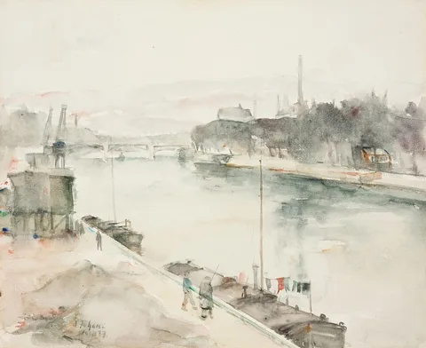 Andrus Johani, View of Paris