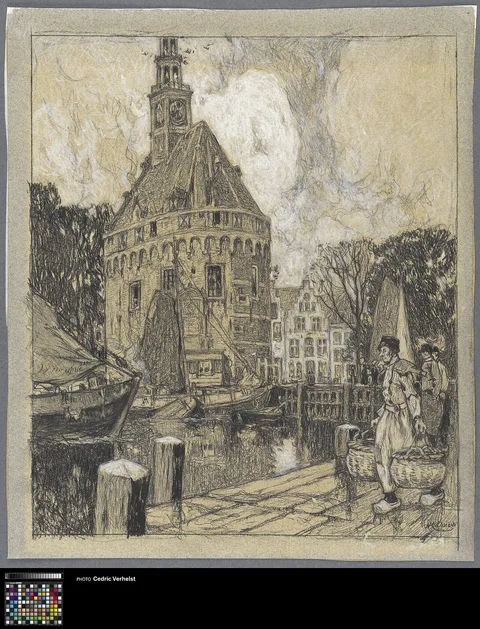 Henri Cassiers, The tower of Hoorn
