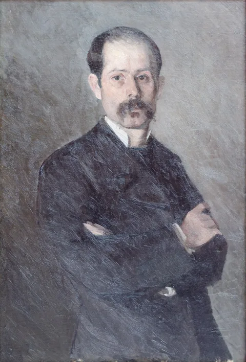 Ion Andreescu, Self-portrait