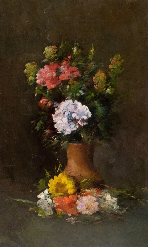 Ion Andreescu, Pot with Flowers
