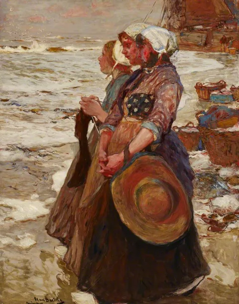 Hans von Bartels, Three Dutch Fishergirls