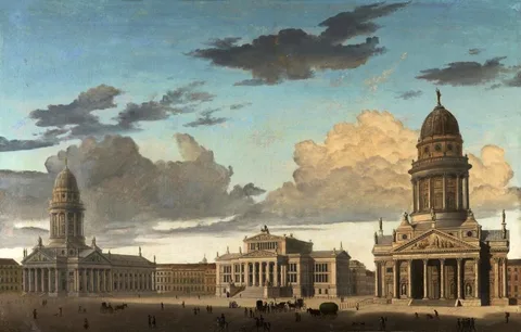Carl Hasenpflug, Gendarmenmarkt in Berlin