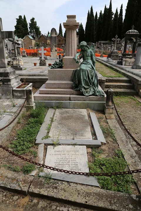 Raffaello Romanelli, Grave of Pasquale Romanelli