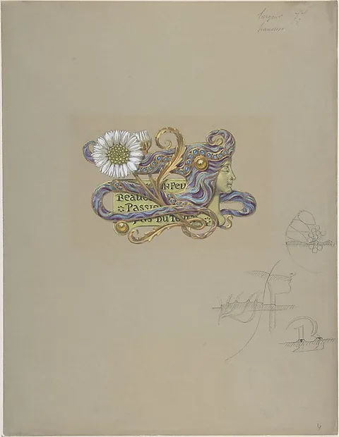 Eugene Grasset, Jewelry Design