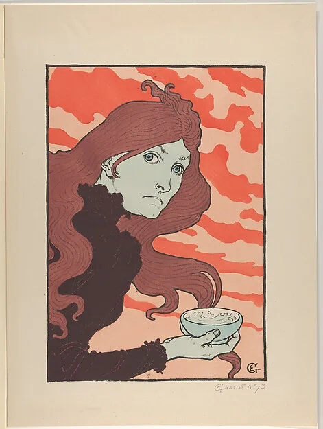 Eugene Grasset, Vitrioleuse, from "L'Estampe Originale"