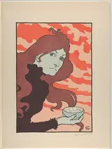 Eugene Grasset, Vitrioleuse, from "L'Estampe Originale"