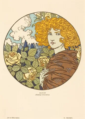 Eugene Grasset, Jalousie (Jealousy)