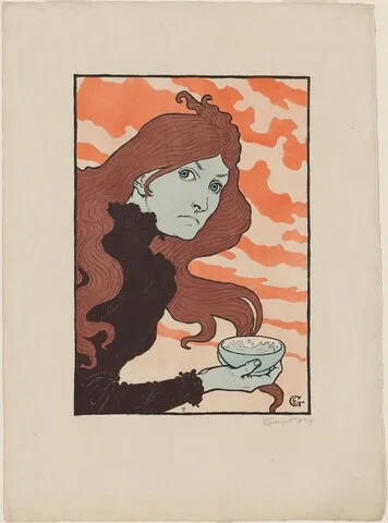 Eugene Grasset, La Vitrioleuse (The Acid Thrower)
