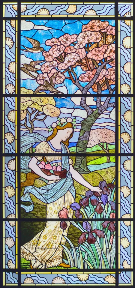 Eugene Grasset, Le Printemps by Eugène Grasset - 8003