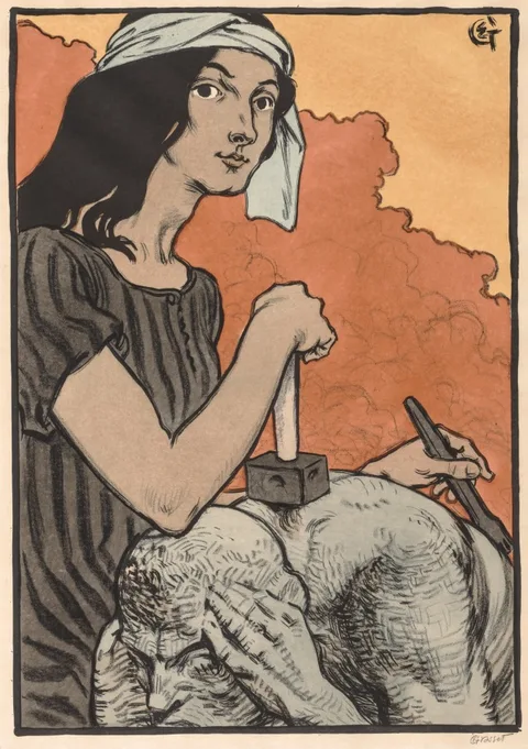 Eugene Grasset, Sculptress
