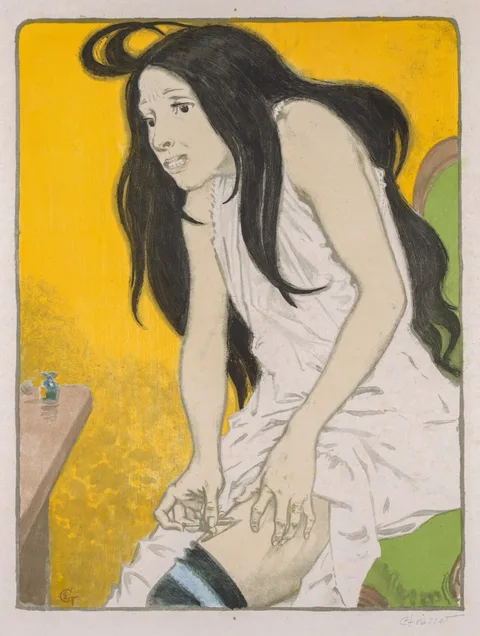 Eugene Grasset, Morphine Addict