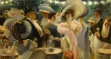 Albert Guillaume, Café of Paris