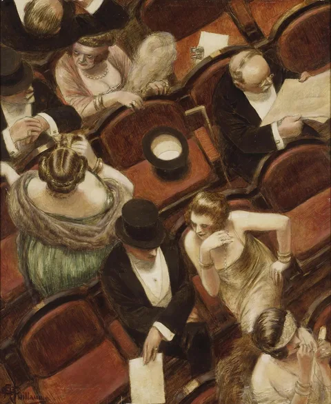 Albert Guillaume, In the Theatre
