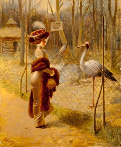 Albert Guillaume, Common crane
