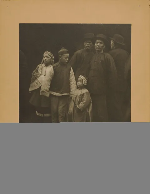 Arnold Genthe, A Mixed Crowd, Old Chinatown - San Francisco