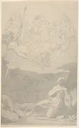 Eduard von Steinle, The Vision of Joan of Arc