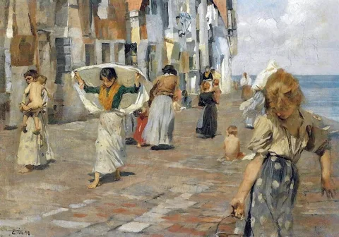 Ettore Tito, Chioggia