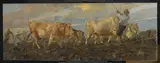 Ettore Tito, Oxen Plowing