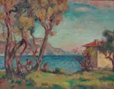 Georges d'Espagnat, House By The Sea