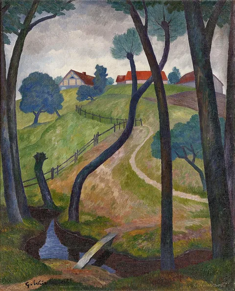 Gustav Wunderwald, East Prussian landscape