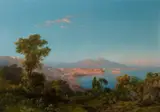 Consalvo Carelli, View of the Bay of Naples