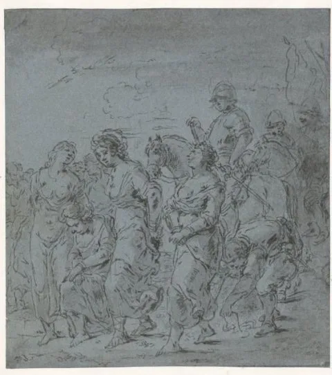 Leonaert Bramer, Geboeide vrouwen