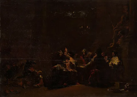 Leonaert Bramer, Pashur smiting Jeremiah in the Temple
