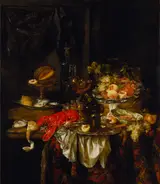 Abraham van Beijeren, Banquet Still Life