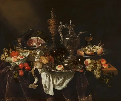 Abraham van Beijeren, Banquet still life