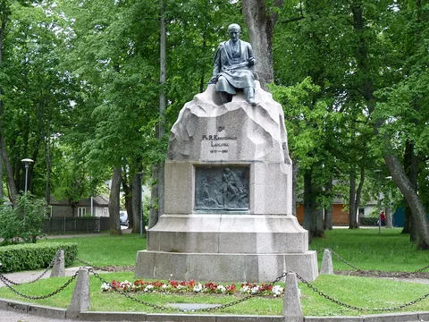 Amandus Adamson, Friedrich Reinhold Kreutzwald monument