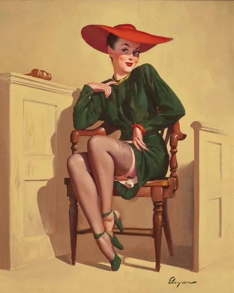 Gil Elvgren, The Verdict Was, Wow!