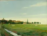Johan Rohde, Landscape with a Town