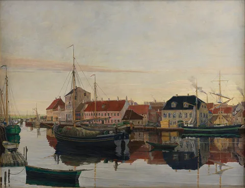 Johan Rohde, Randers havn