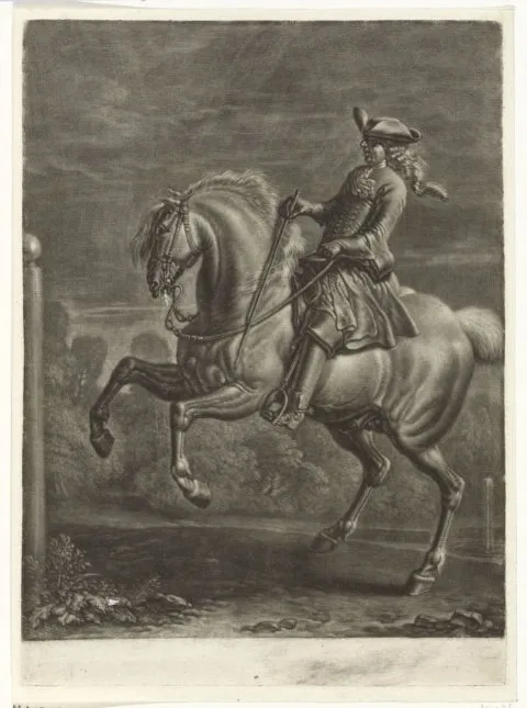 Dirk Maas, Steigerend paard