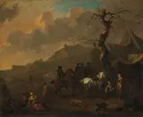 Dirk Maas, An encampment