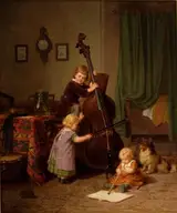 Christian Eduard Boettcher, The Music Lesson