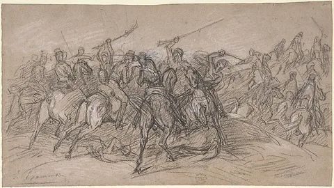 Eugène Fromentin, Arab Skirmish