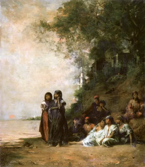 Eugène Fromentin, Souvenir of Ezneh, Upper Egypt