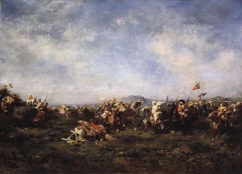 Eugène Fromentin, A Fantasia, Algeria