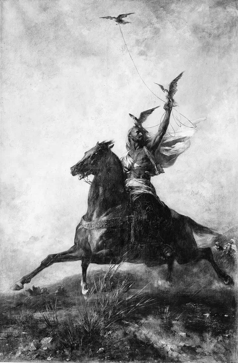 Eugène Fromentin, The Arab Falconer