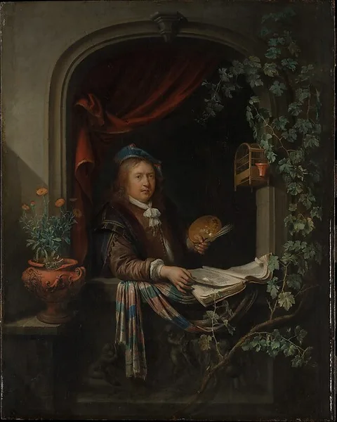 Gerrit Dou, Self-Portrait