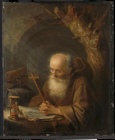 Gerrit Dou, A Hermit
